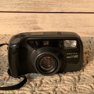 Vintage Pentax film camerawork strap